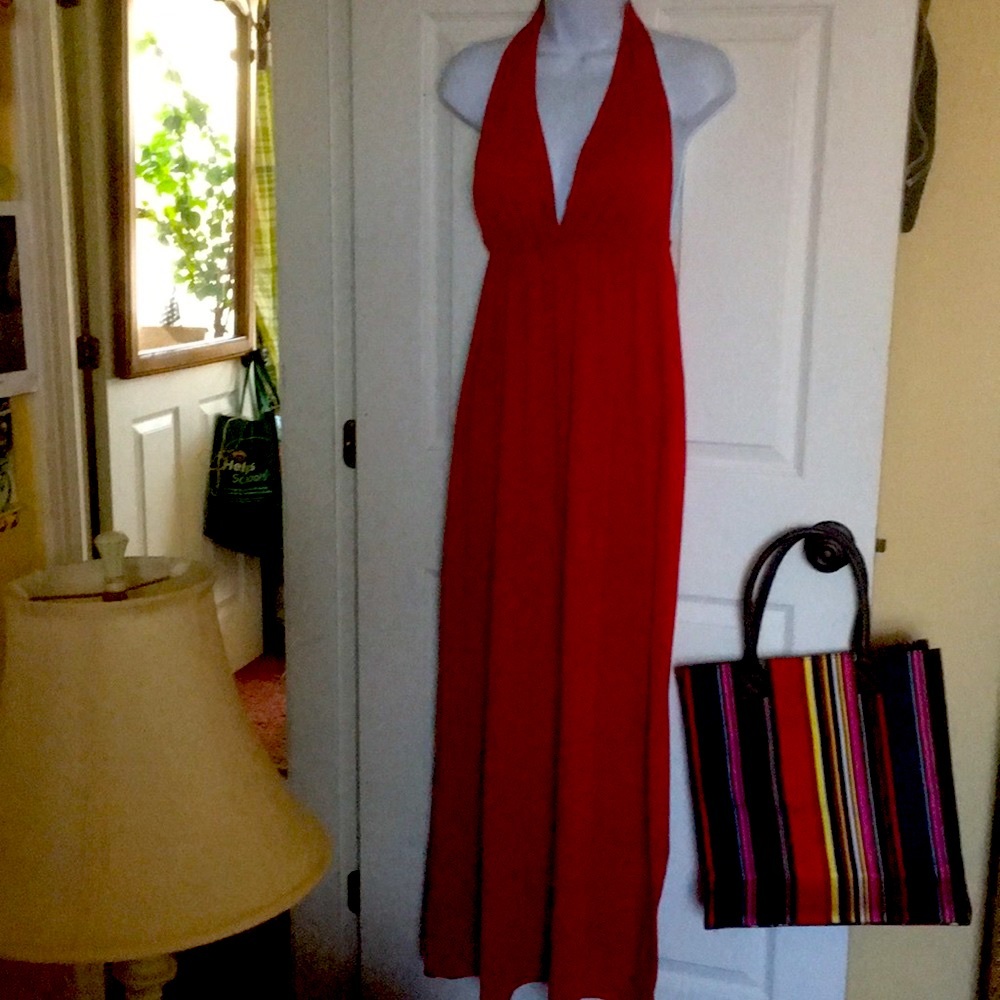 Musa Red Maxi Dress